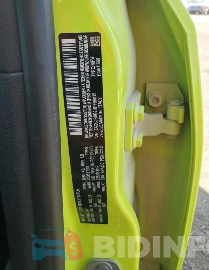 ZACCJBBB2HPF86615 Photo# 12