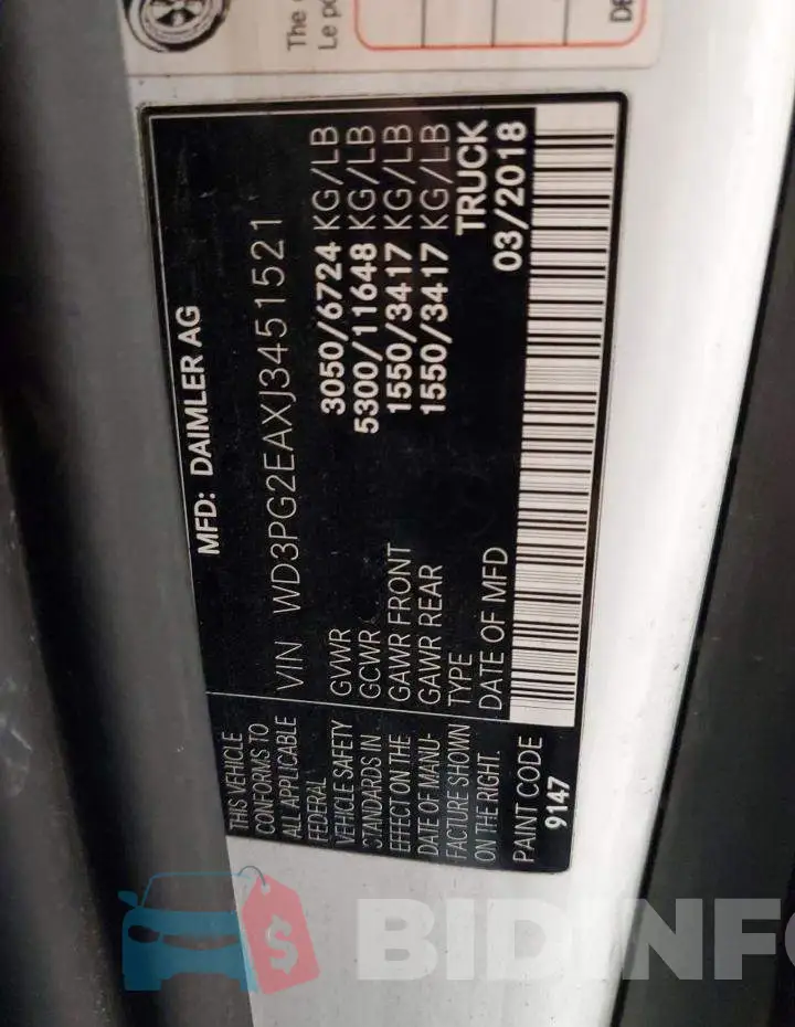 WD3PG2EAXJ3451521 Photo# 13