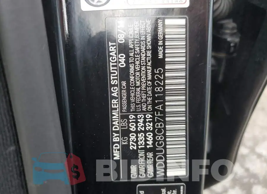 WDDUG8CB7FA118225 Photo# 12