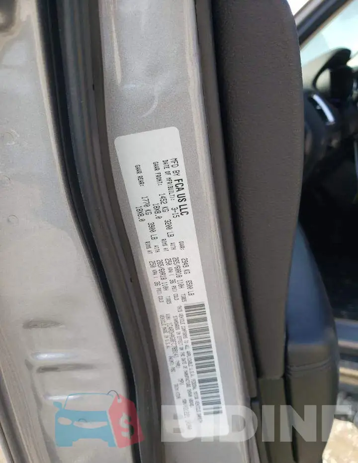 1C4RDHAG8FC789141 Photo# 13