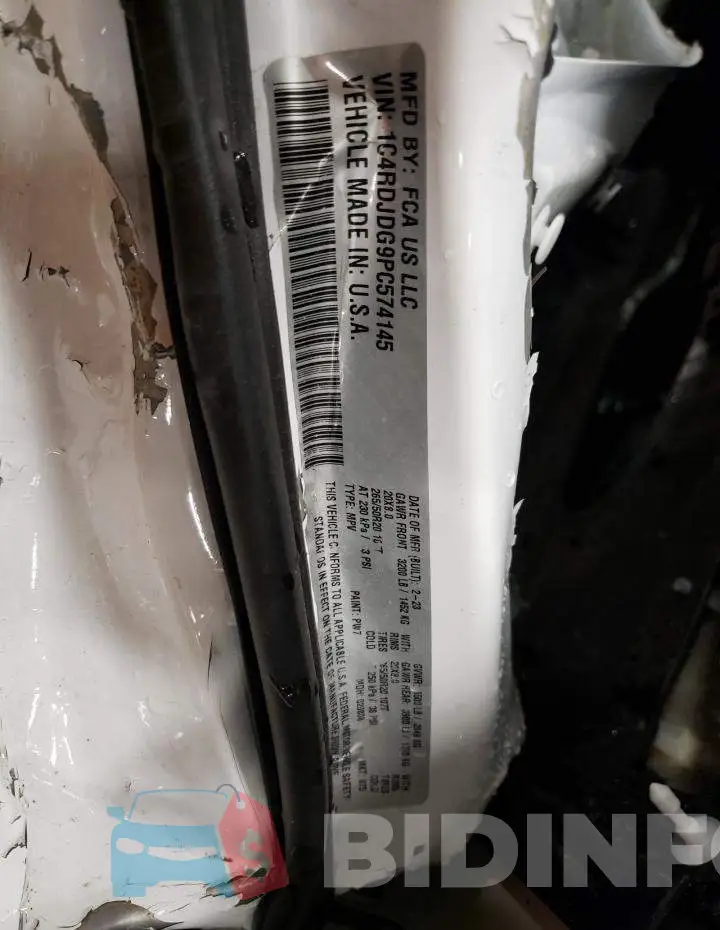 1C4RDJDG9PC574145 Photo# 13