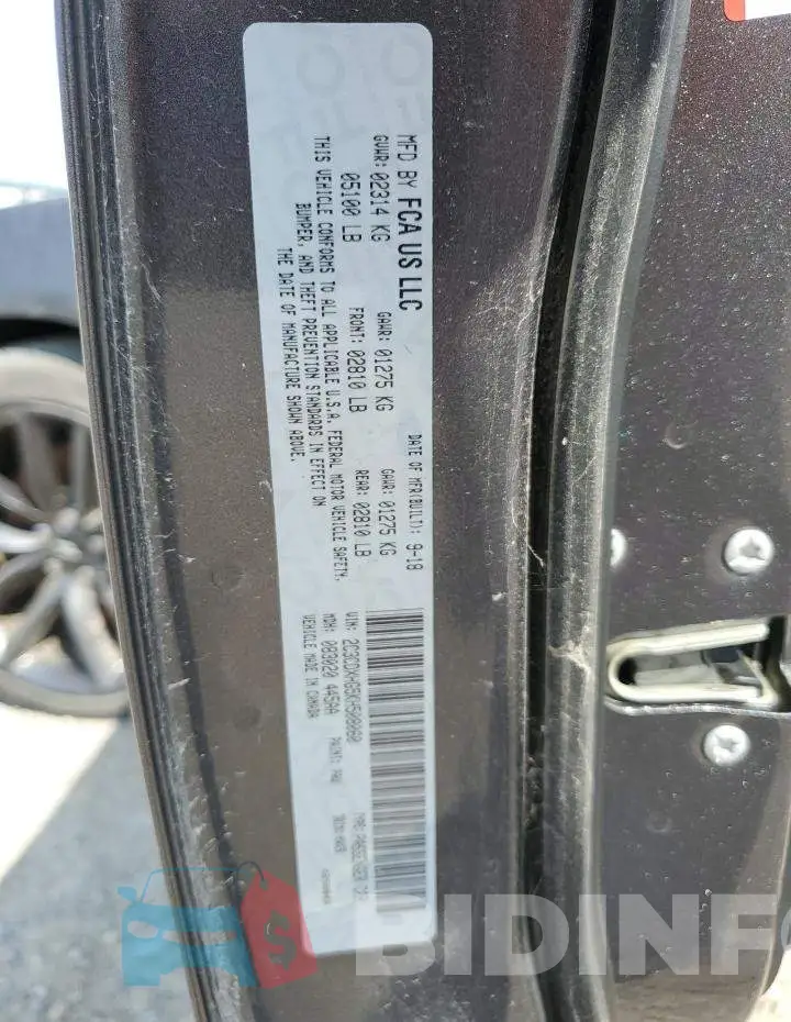 2C3CDXHG5KH508060 Photo# 12