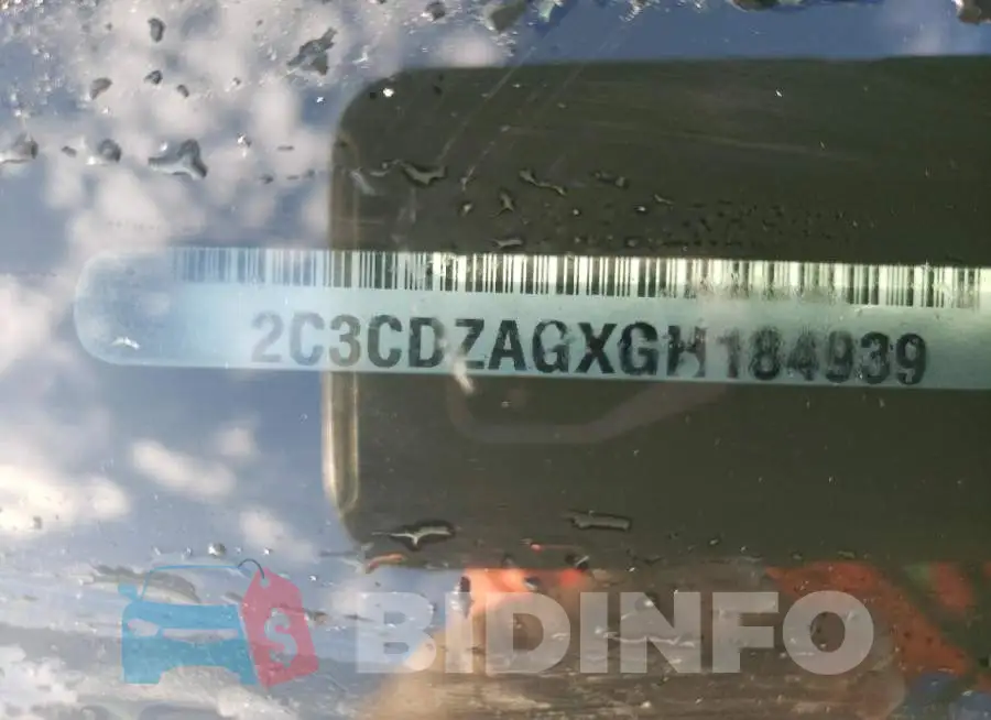 2C3CDZAGXGH184939 Photo# 12