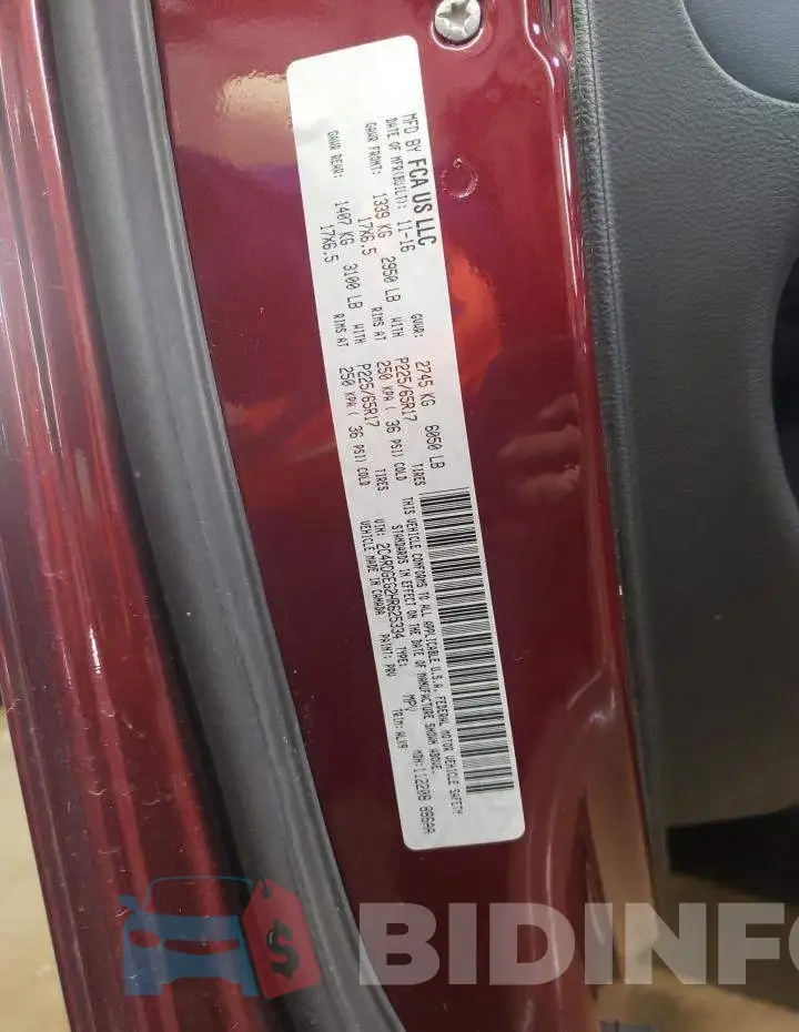 2C4RDGEG2HR625334 Photo# 13