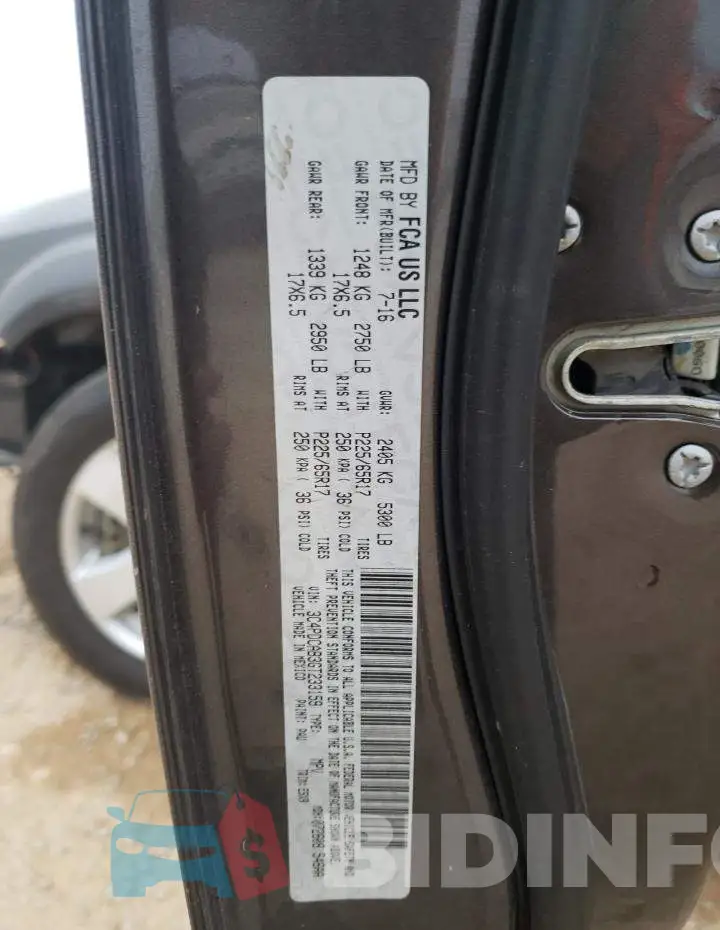 3C4PDCAB3GT233159 Photo# 12