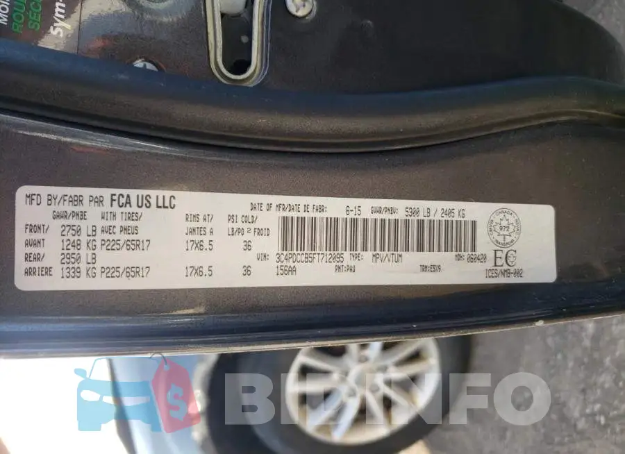3C4PDCCB5FT712095 Photo# 13