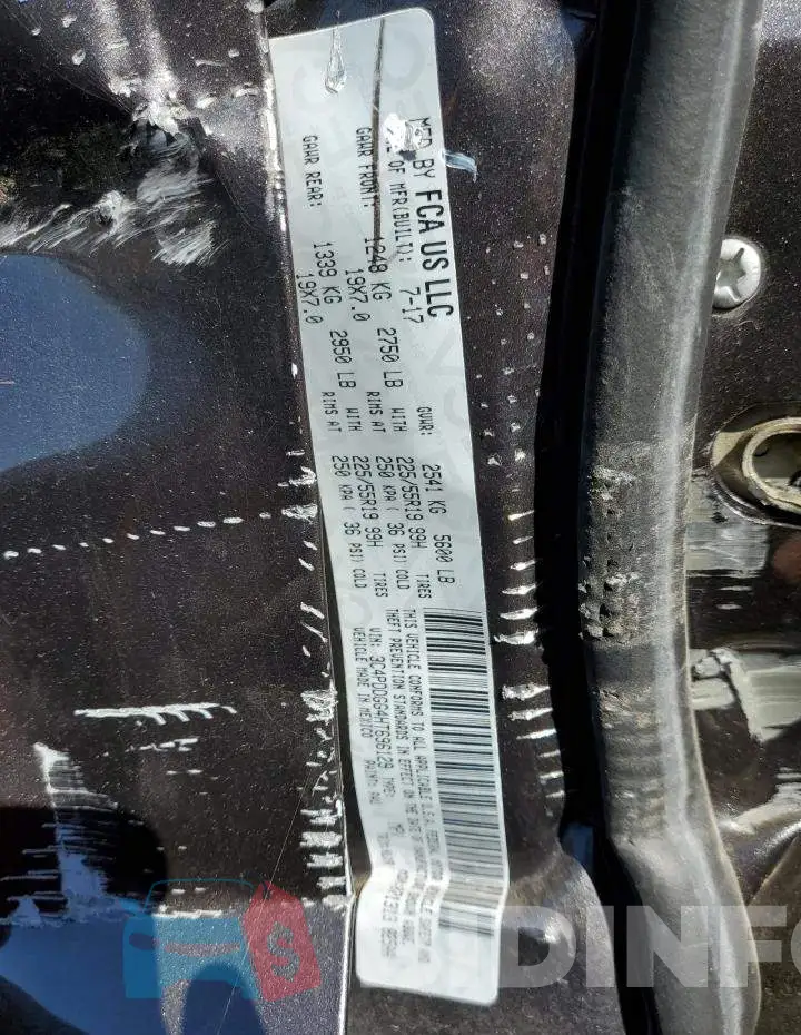 3C4PDDGG4HT696129 Photo# 12