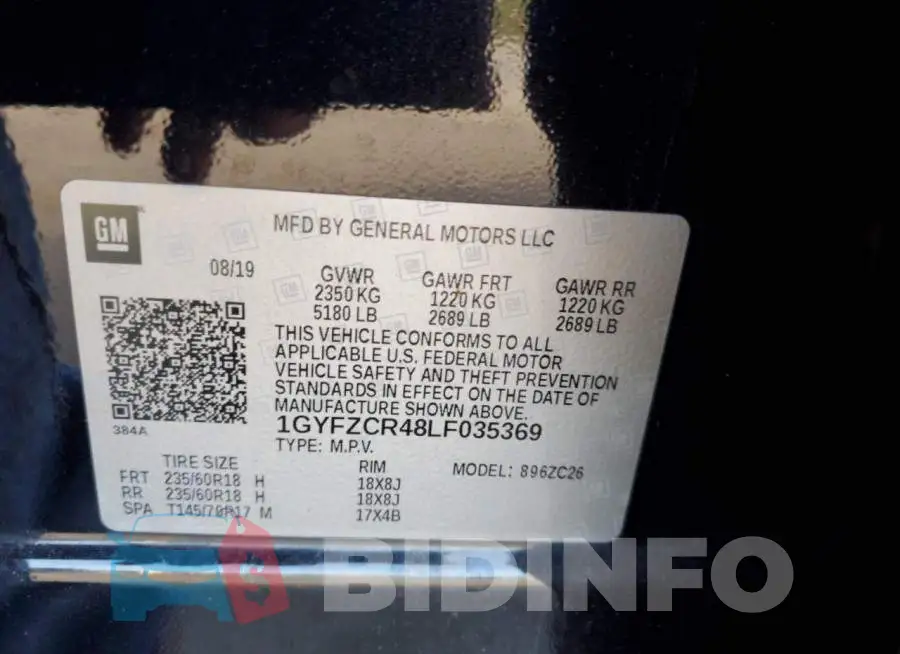 1GYFZCR48LF035369 Photo# 12