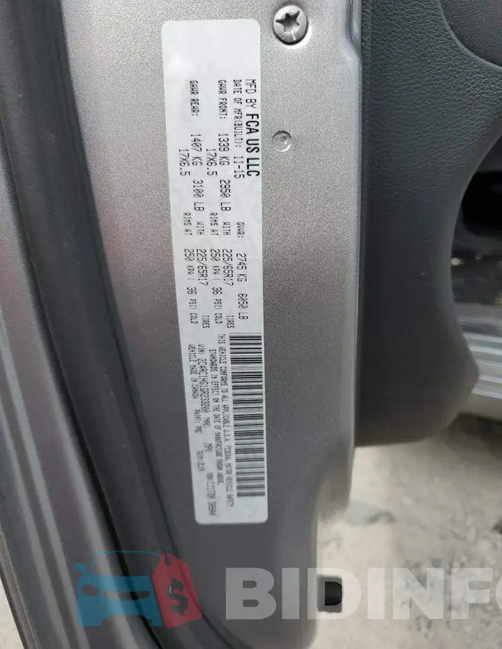 2C4RC1HG1GR233200 Photo# 13