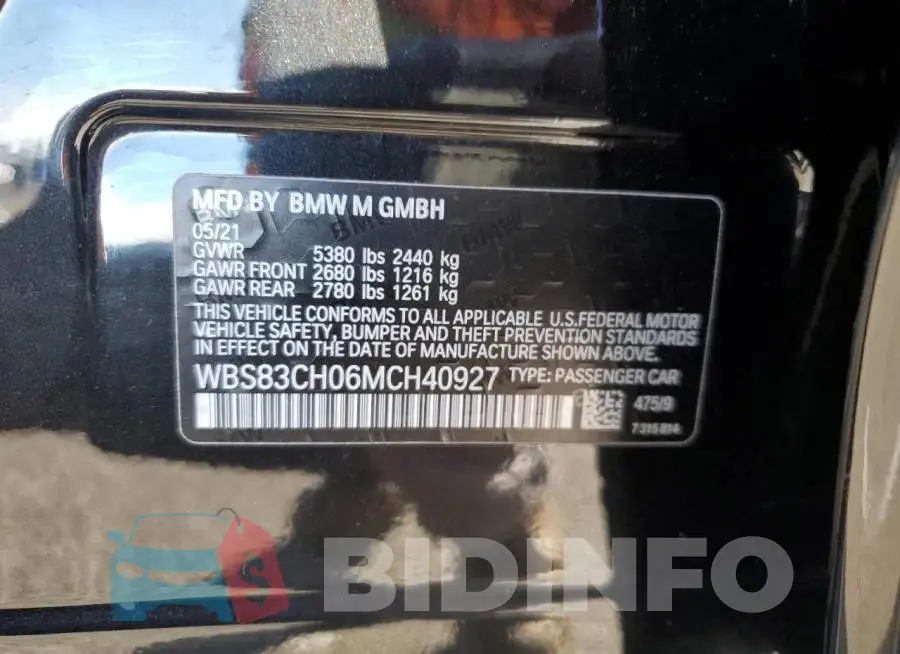 WBS83CH06MCH40927 Photo# 12