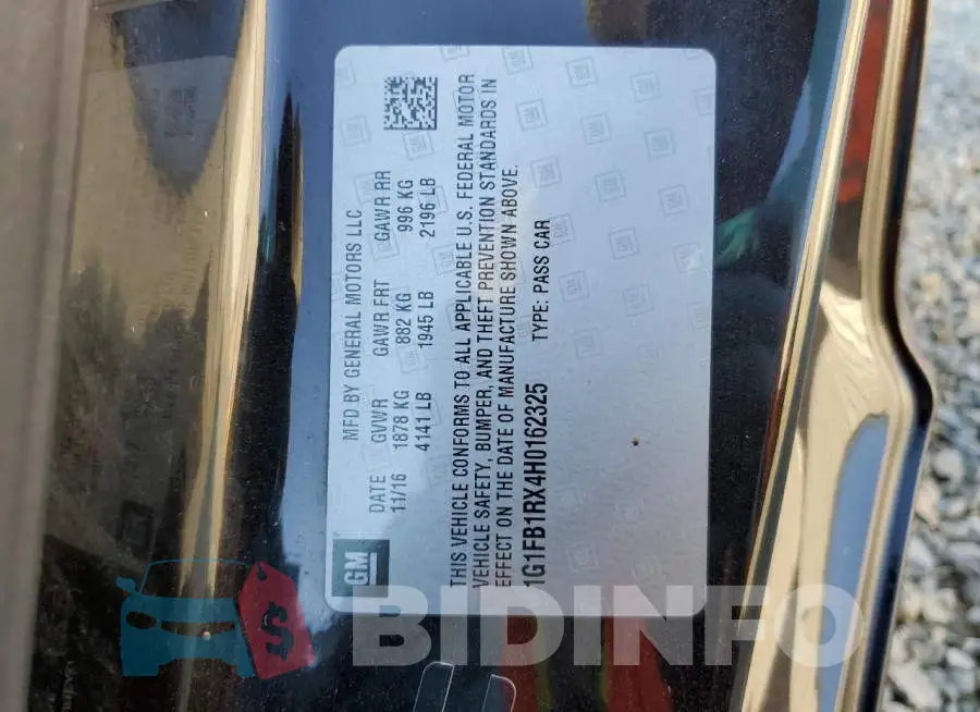 1G1FB1RX4H0162325 Photo# 12