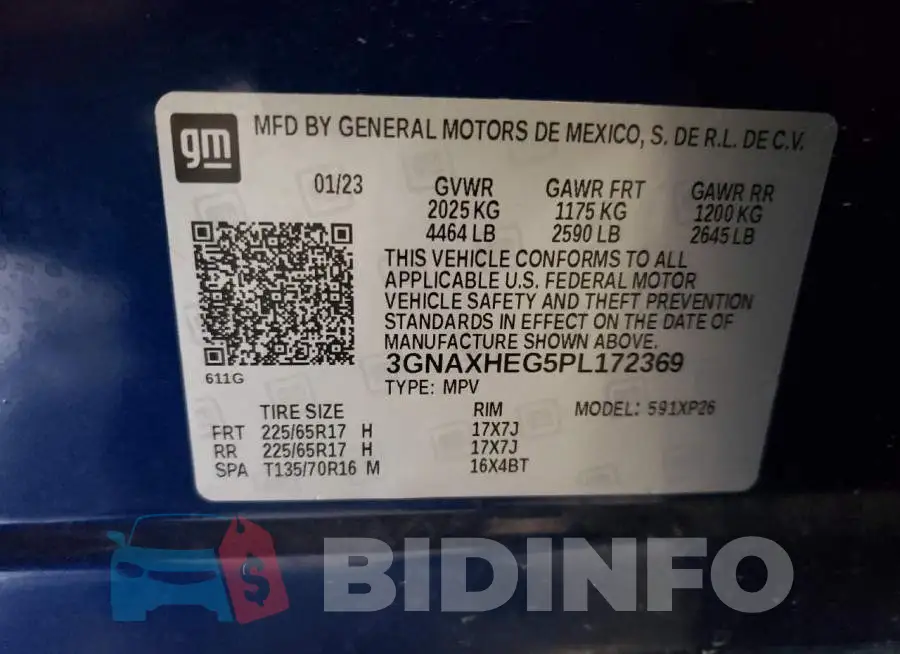 3GNAXHEG5PL172369 Photo# 12