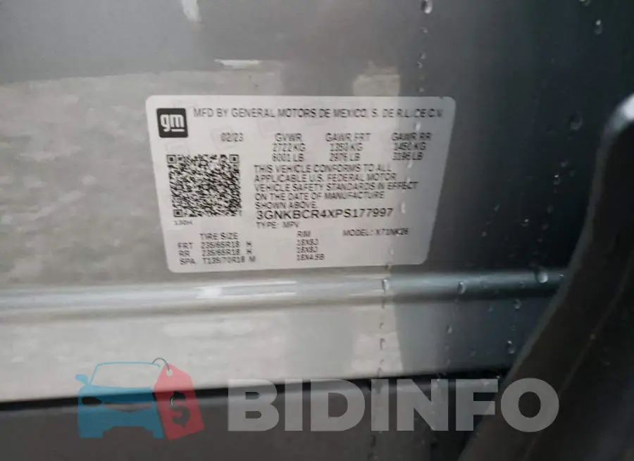 3GNKBCR4XPS177997 Photo# 13