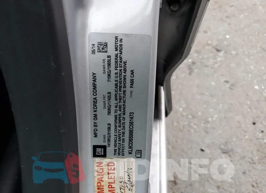 KL8CD6S99EC561473 Photo# 12