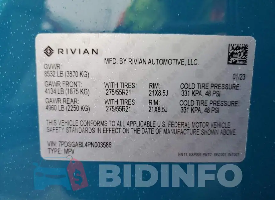7PDSGABL4PN003586 Photo# 13