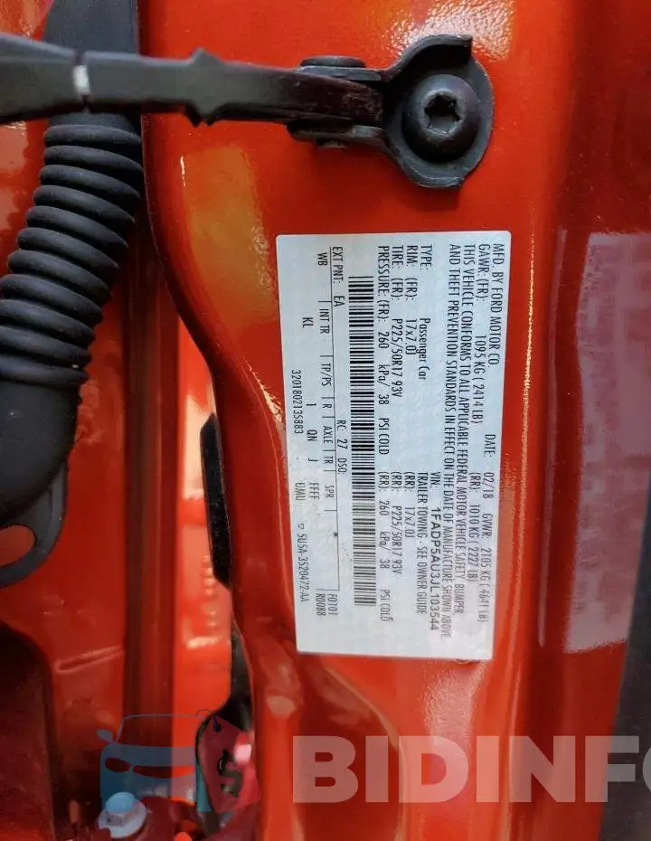 1FADP5AU3JL103544 Photo# 14