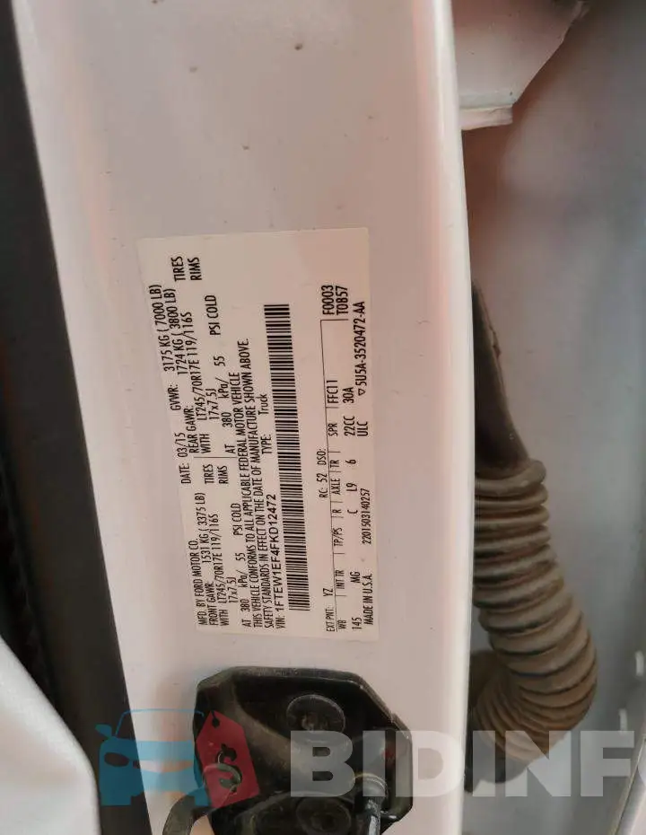 1FTEW1EF4FKD12472 Photo# 12