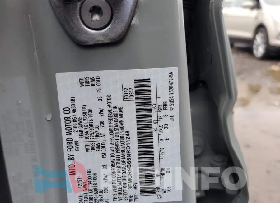 3FMCR9B66NRD11248 Photo# 12