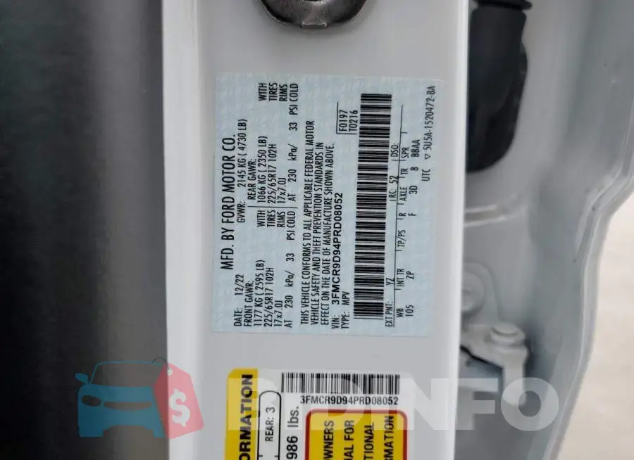 3FMCR9D94PRD08052 Photo# 12