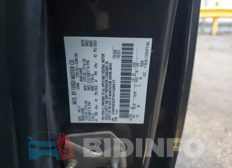 NM0GE9G73H1329317 Photo# 14