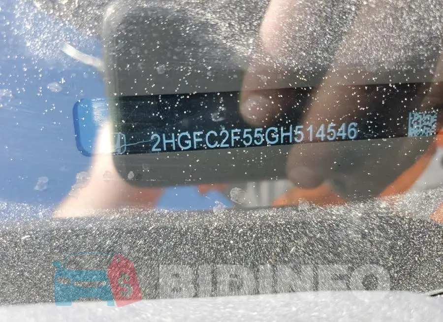 2HGFC2F55GH514546 Photo# 13