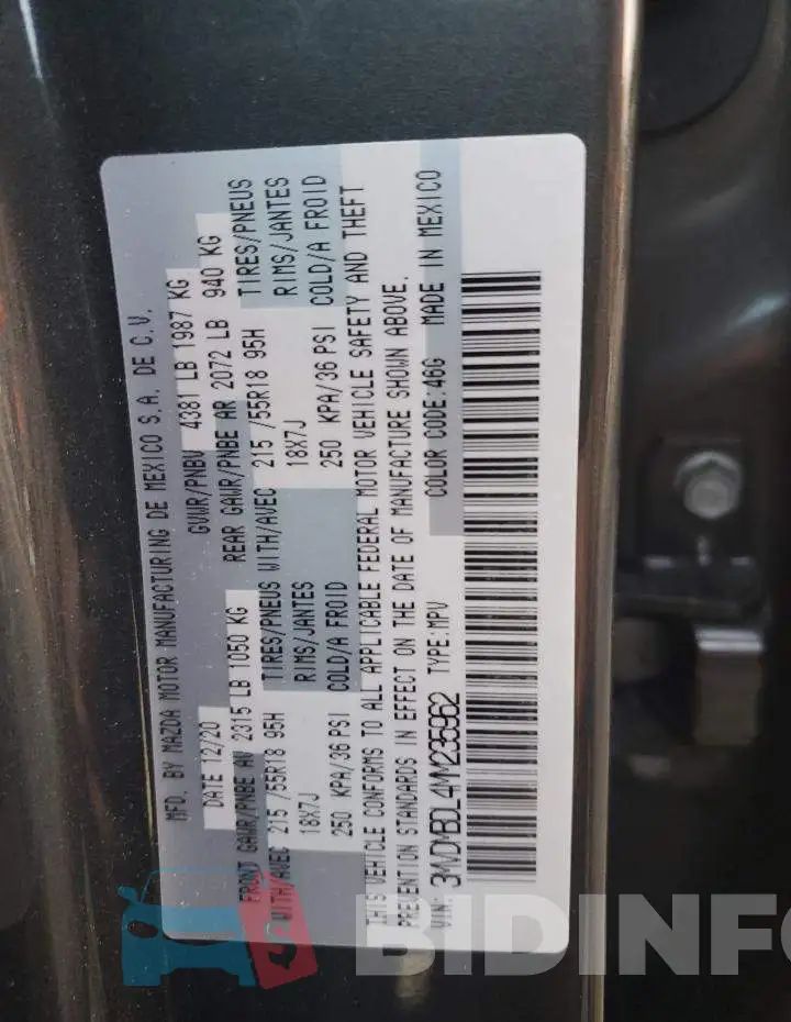 3MVDMBDL4MM235962 Photo# 12