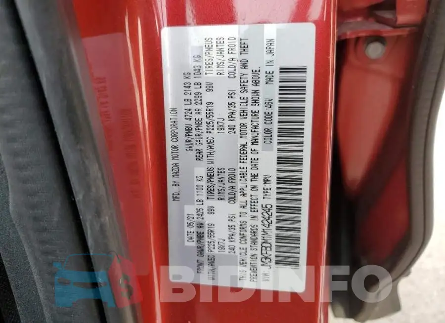 JM3KFBDM1M1424245 Photo# 13