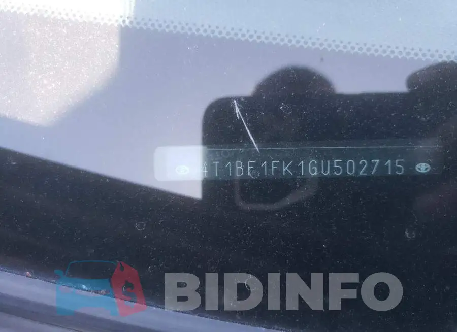4T1BF1FK1GU502715 Photo# 12