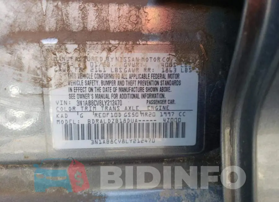 3N1AB8CV8LY212470 Photo# 13