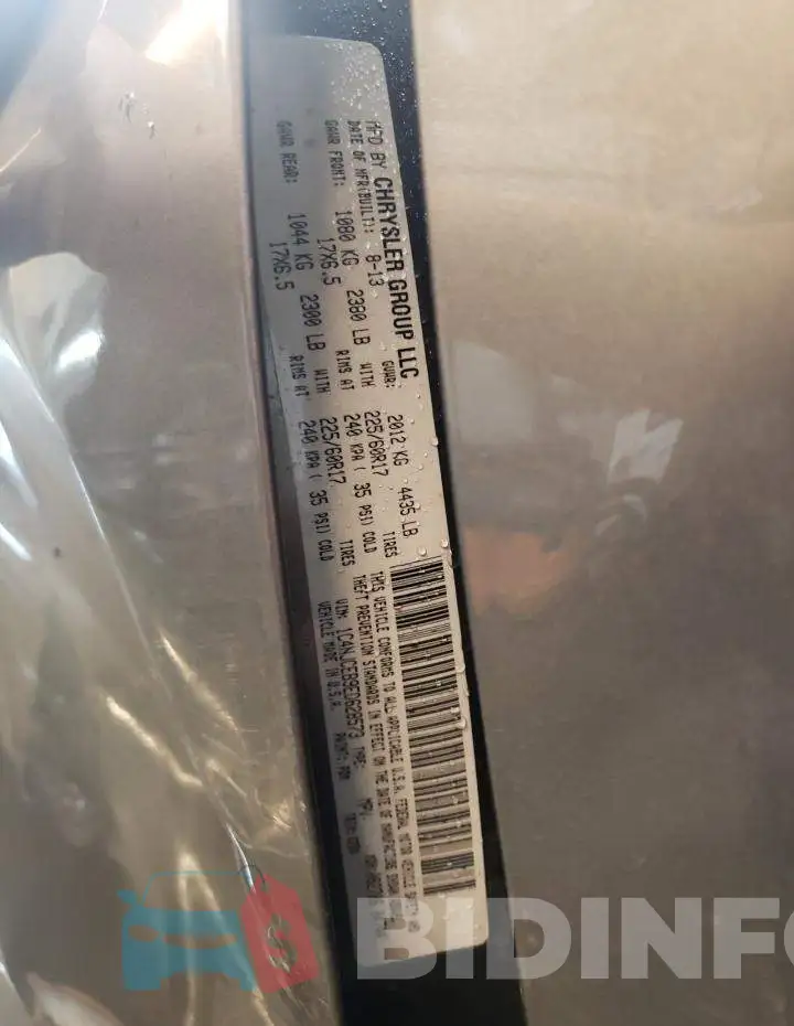 1C4NJCEB9ED628573 Photo# 13