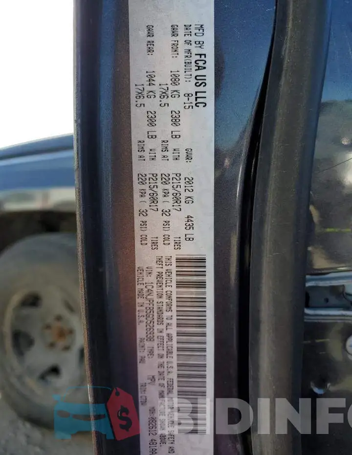 1C4NJPFB5GD526938 Photo# 12