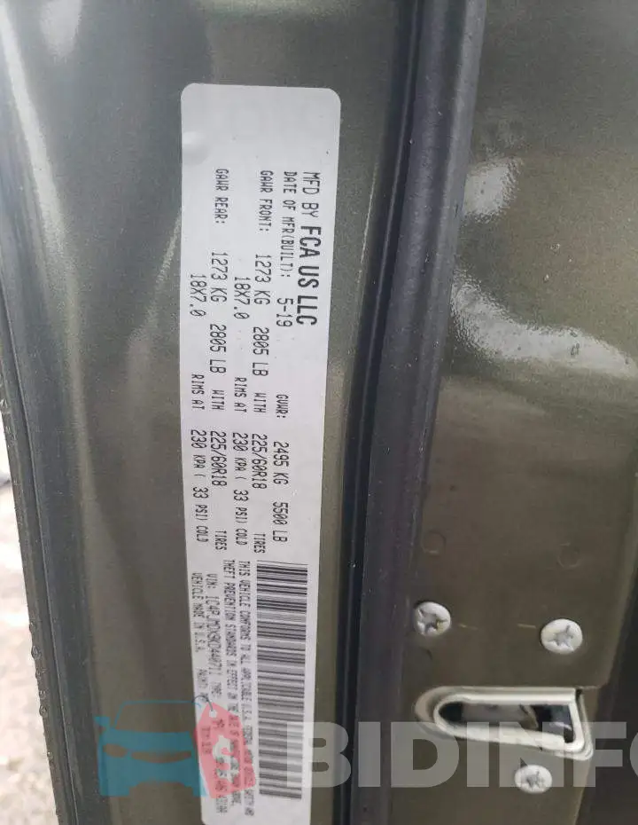 1C4PJMDX9KD440711 Photo# 13