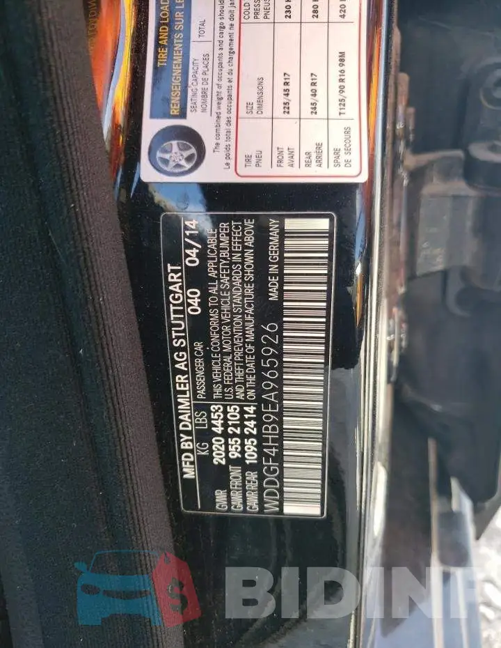 WDDGF4HB9EA965926 Photo# 12