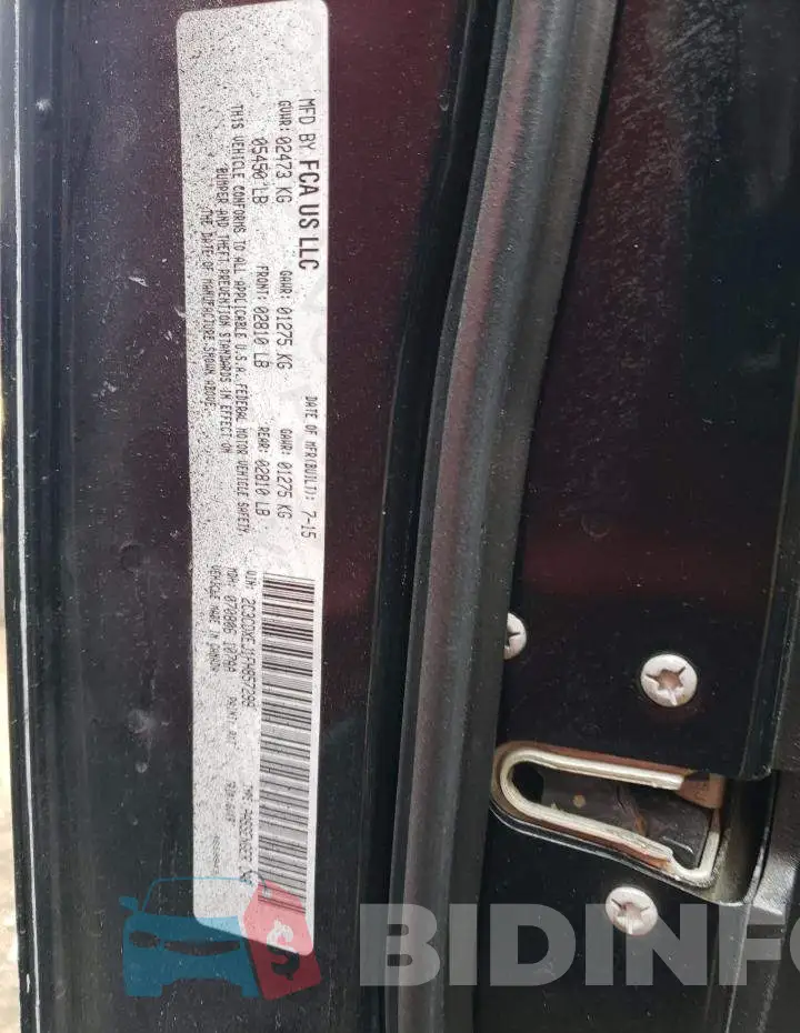 2C3CDXEJ1FH857299 Photo# 12