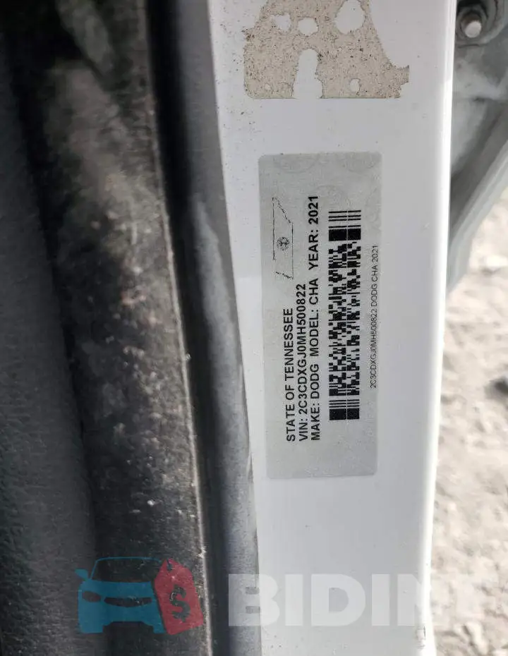 2C3CDXGJ0MH500822 Photo# 12