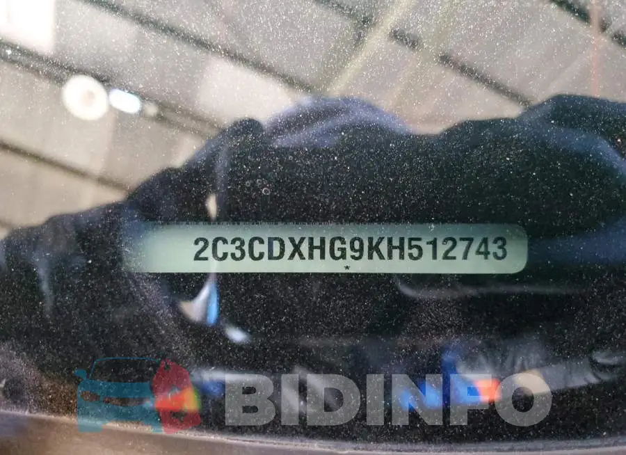 2C3CDXHG9KH512743 Photo# 13