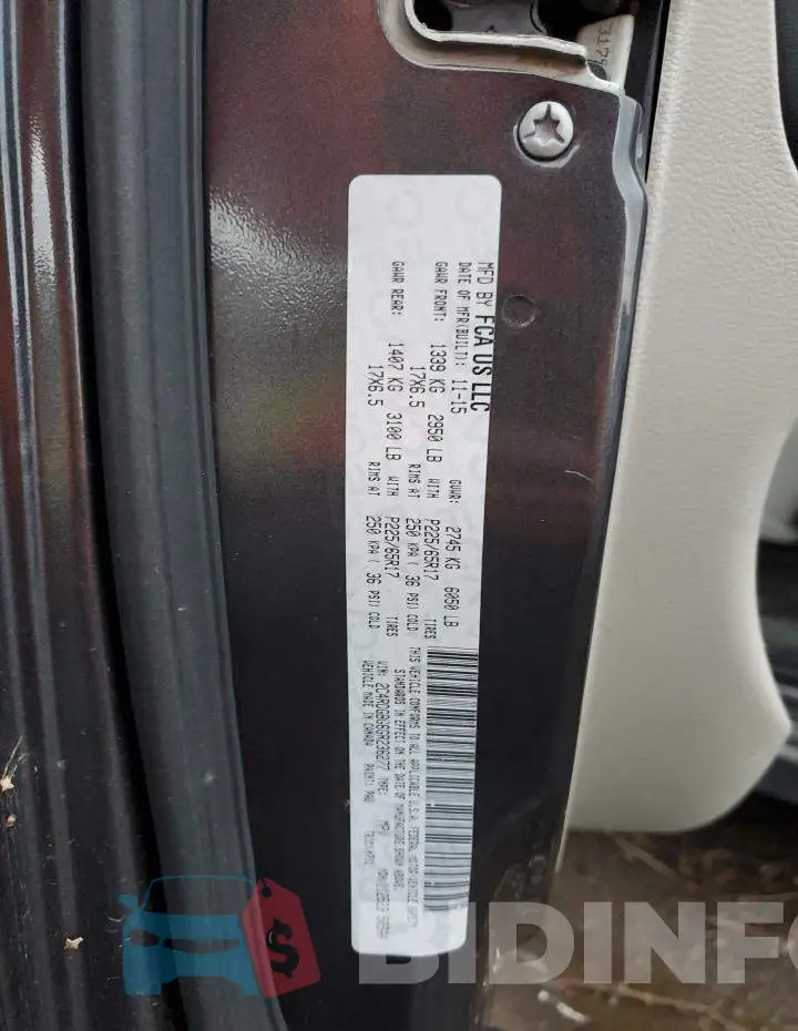 2C4RDGBG6GR236277 Photo# 12