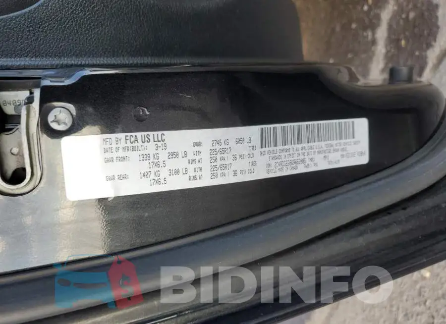 2C4RDGEG6KR662085 Photo# 12
