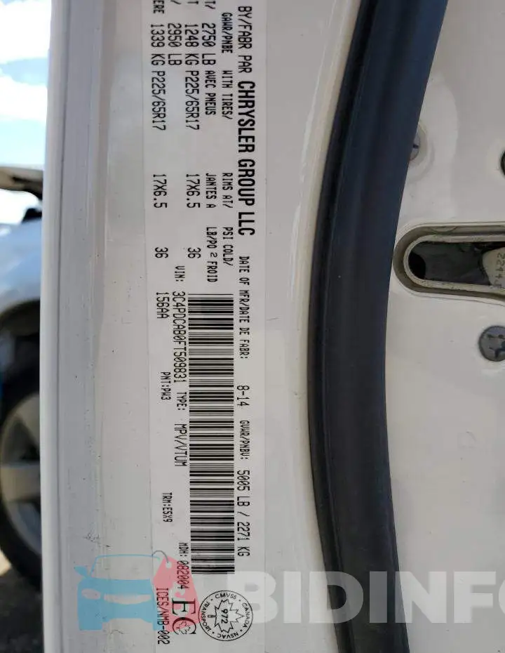 3C4PDCAB0FT509831 Photo# 13