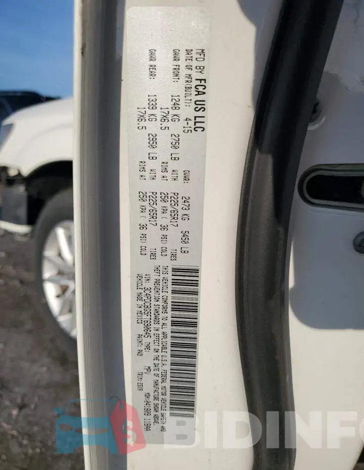 3C4PDCBG5FT690645 Photo# 14