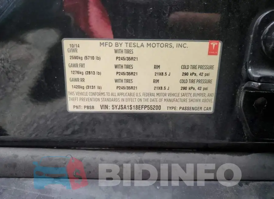 5YJSA1S18EFP55200 Photo# 13