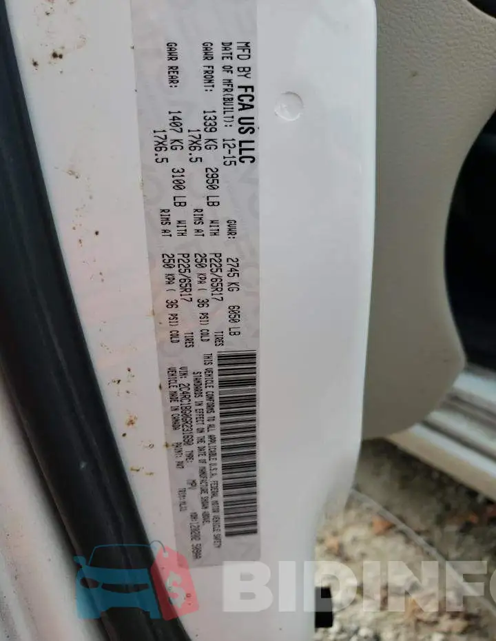 2C4RC1BG0GR231690 Photo# 13