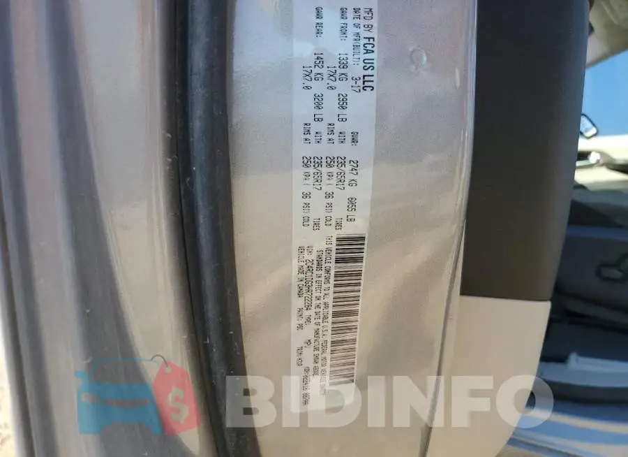 2C4RC1DG3HR722284 Photo# 14