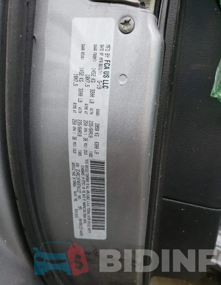 2C4RC1N74KR701157 Photo# 12