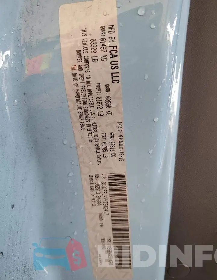 3C3CFFLR7HT542417 Photo# 12
