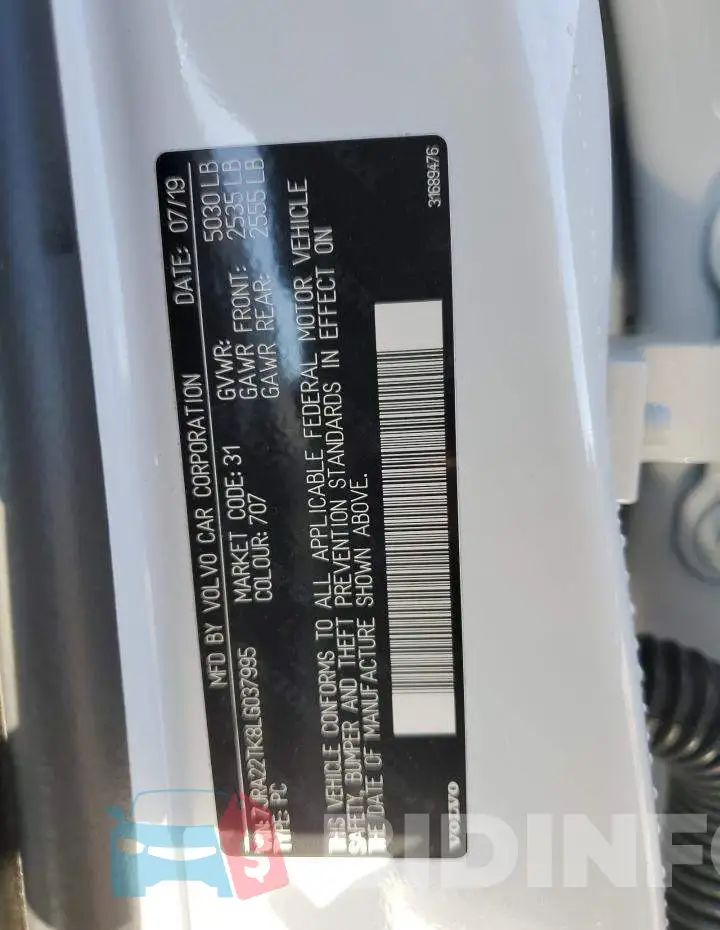 7JRA22TK8LG037995 Photo# 13