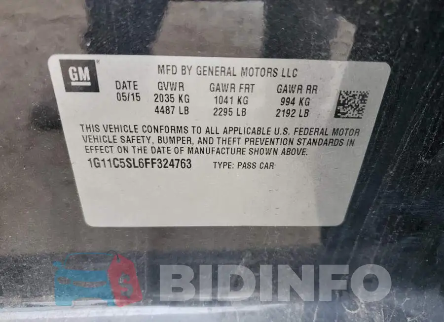 1G11C5SL6FF324763 Photo# 12