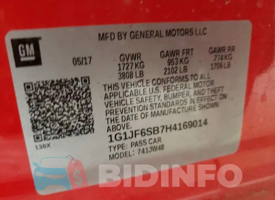 1G1JF6SB7H4169014 Photo# 12