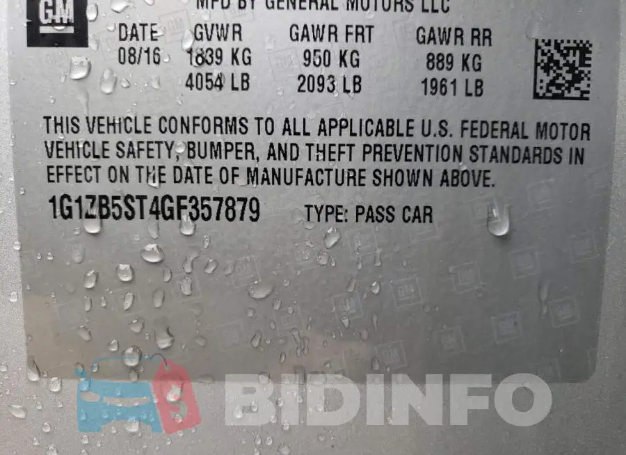 1G1ZB5ST4GF357879 Photo# 12