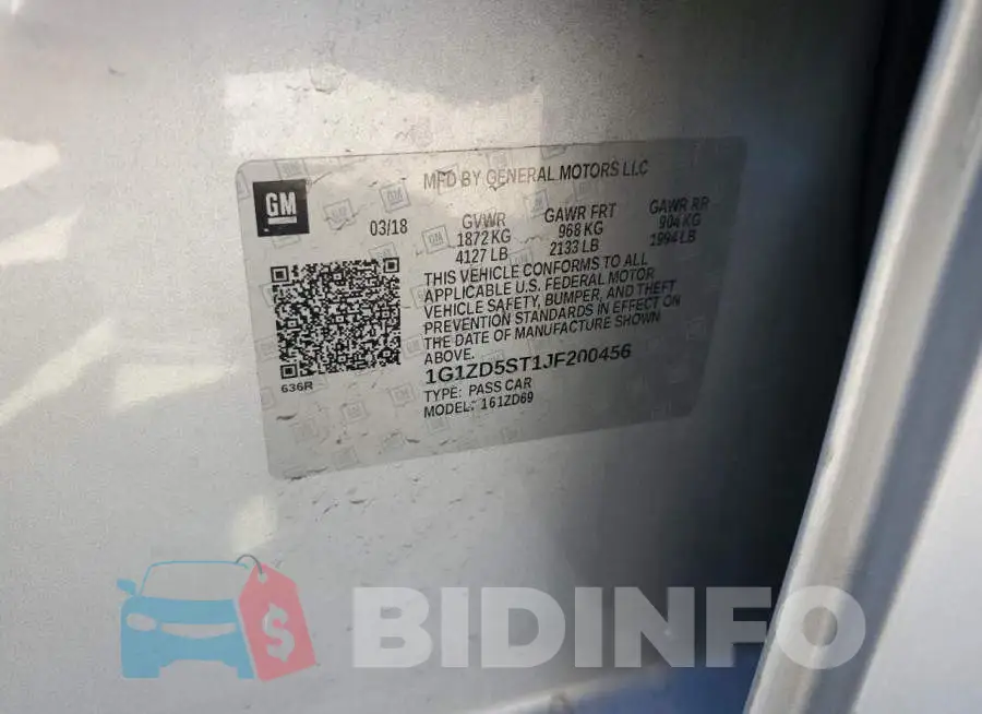 1G1ZD5ST1JF200456 Photo# 13